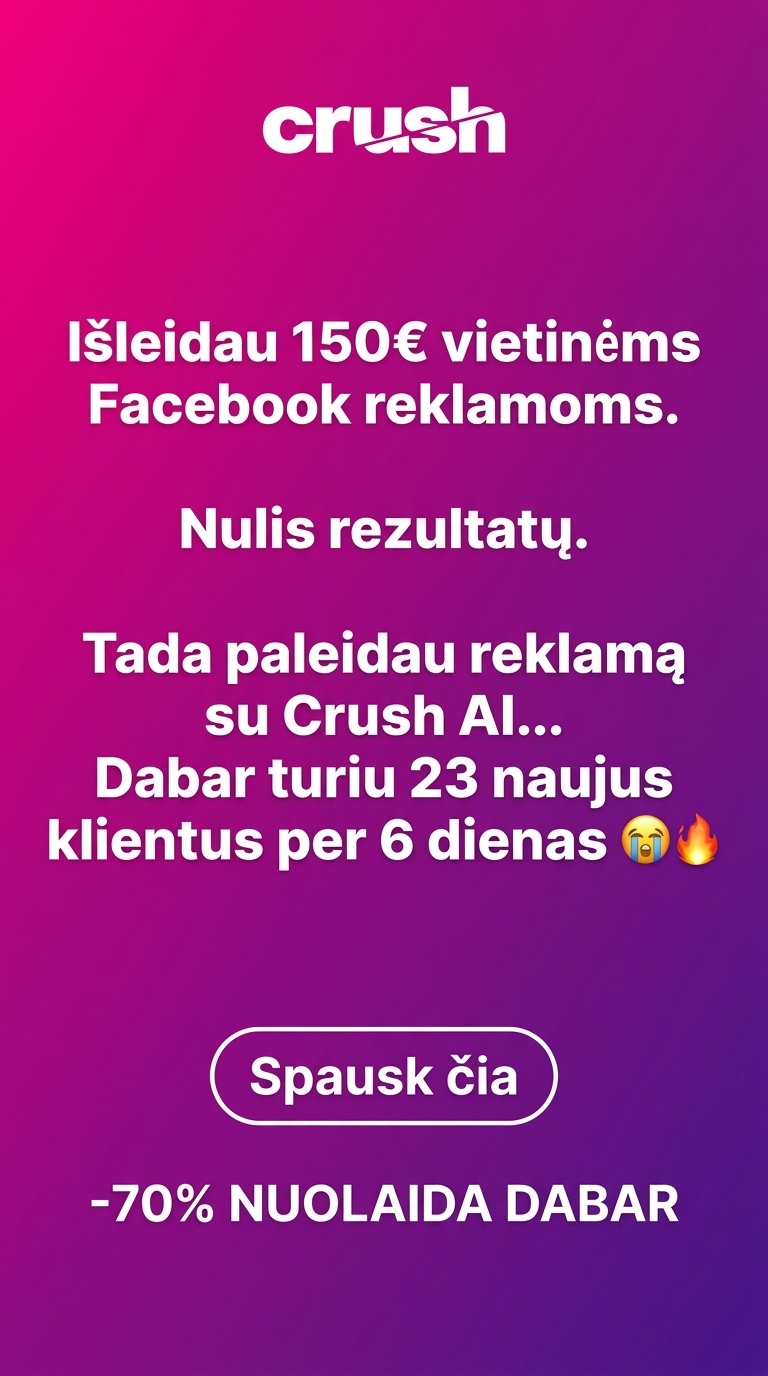 trycrush.ai Facebook ad