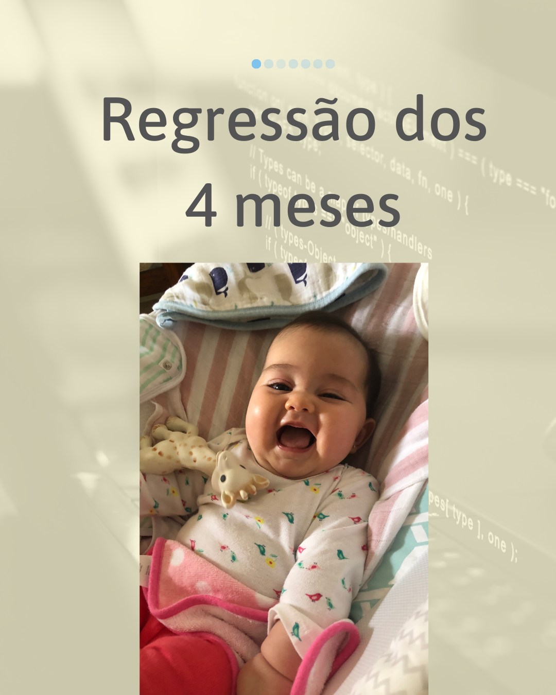 Doutoras do berço Facebook ad: Aos 4 meses, nossos pequenos enfrentam uma grande…