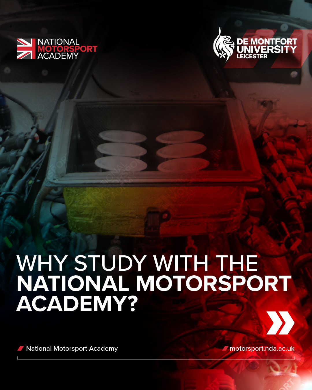 National Motorsport Academy Facebook ad