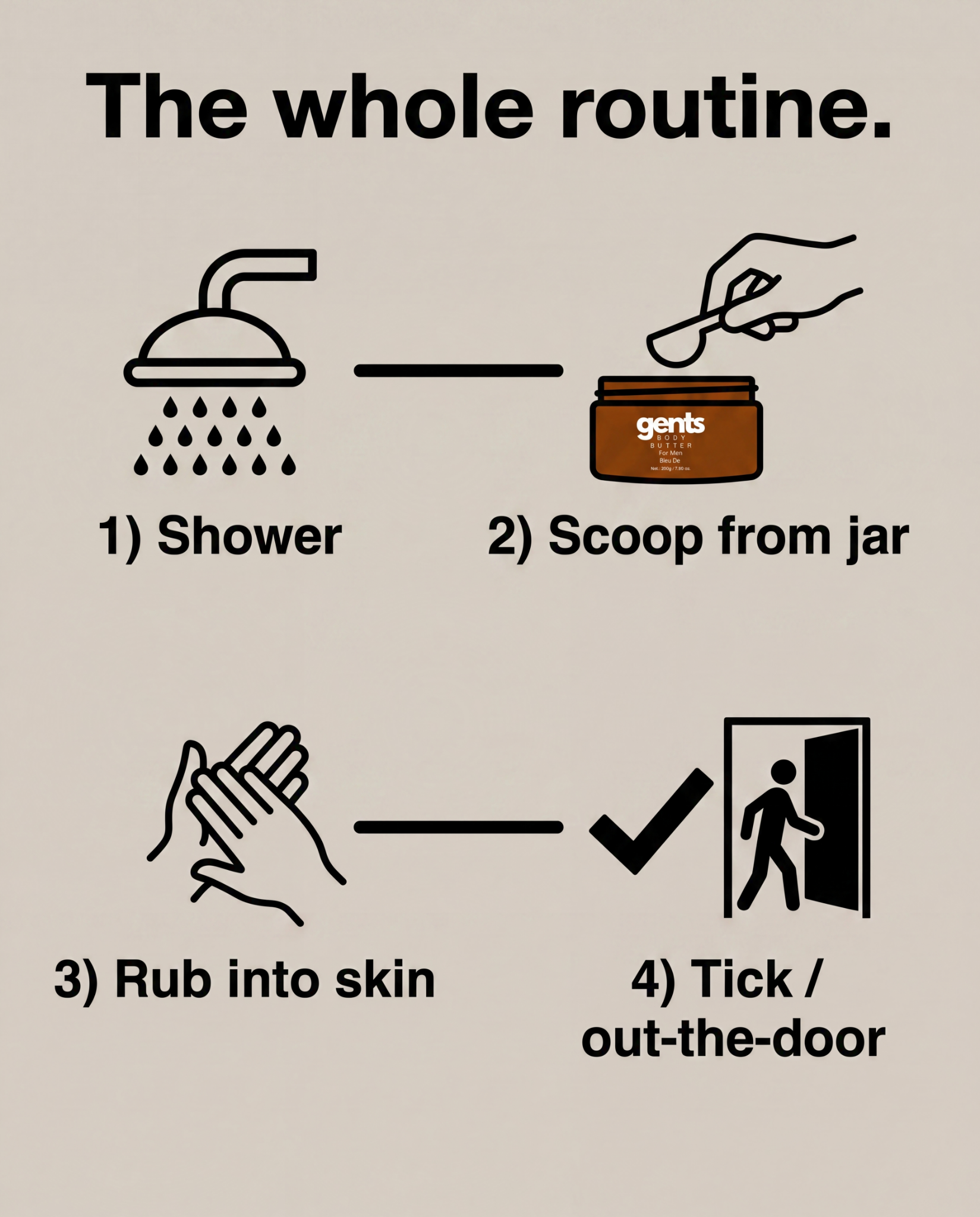 Gents Body Butter Facebook ad