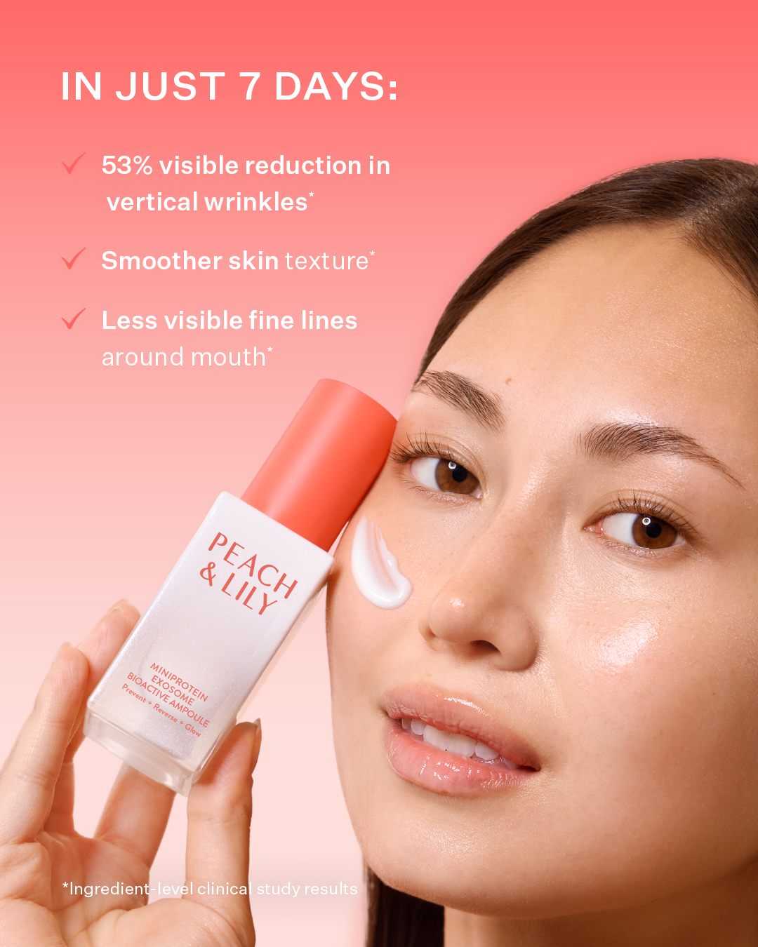 Peach and Lily Facebook ad