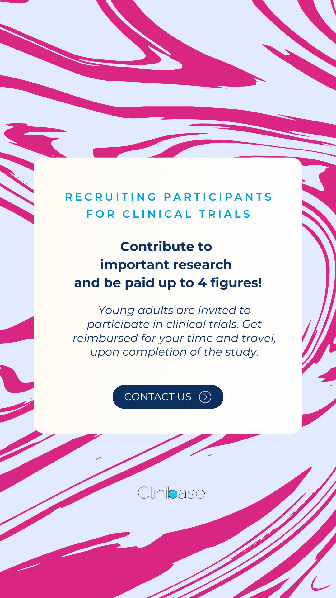 Clinibase Recruitment Facebook ad