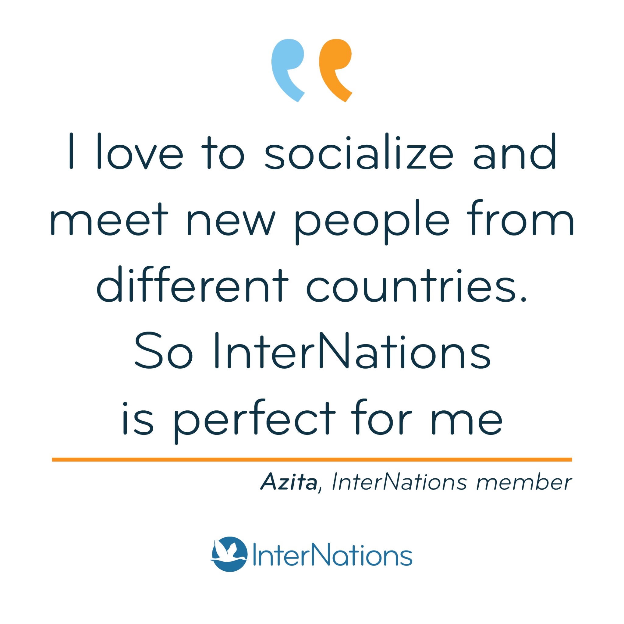 InterNations Facebook ad