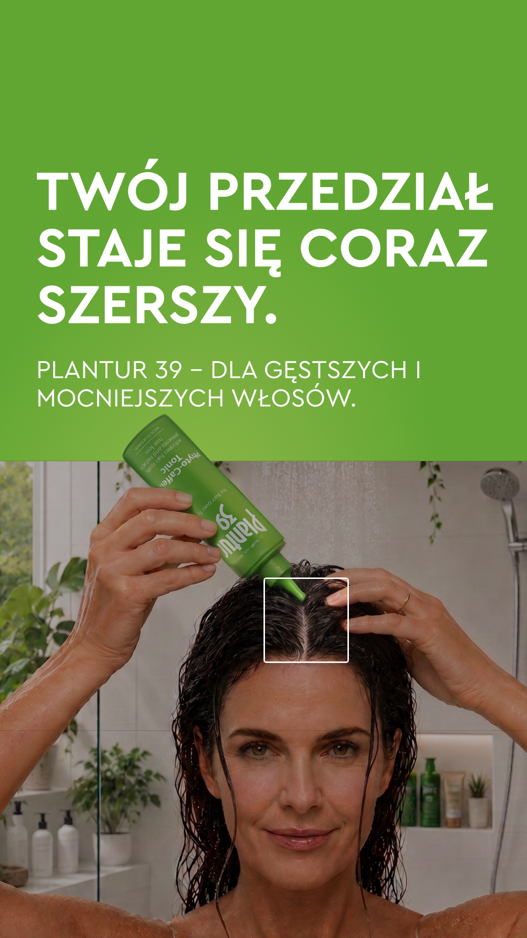 Plantur Facebook ad: Dla pełniejszych, grubszych włosów