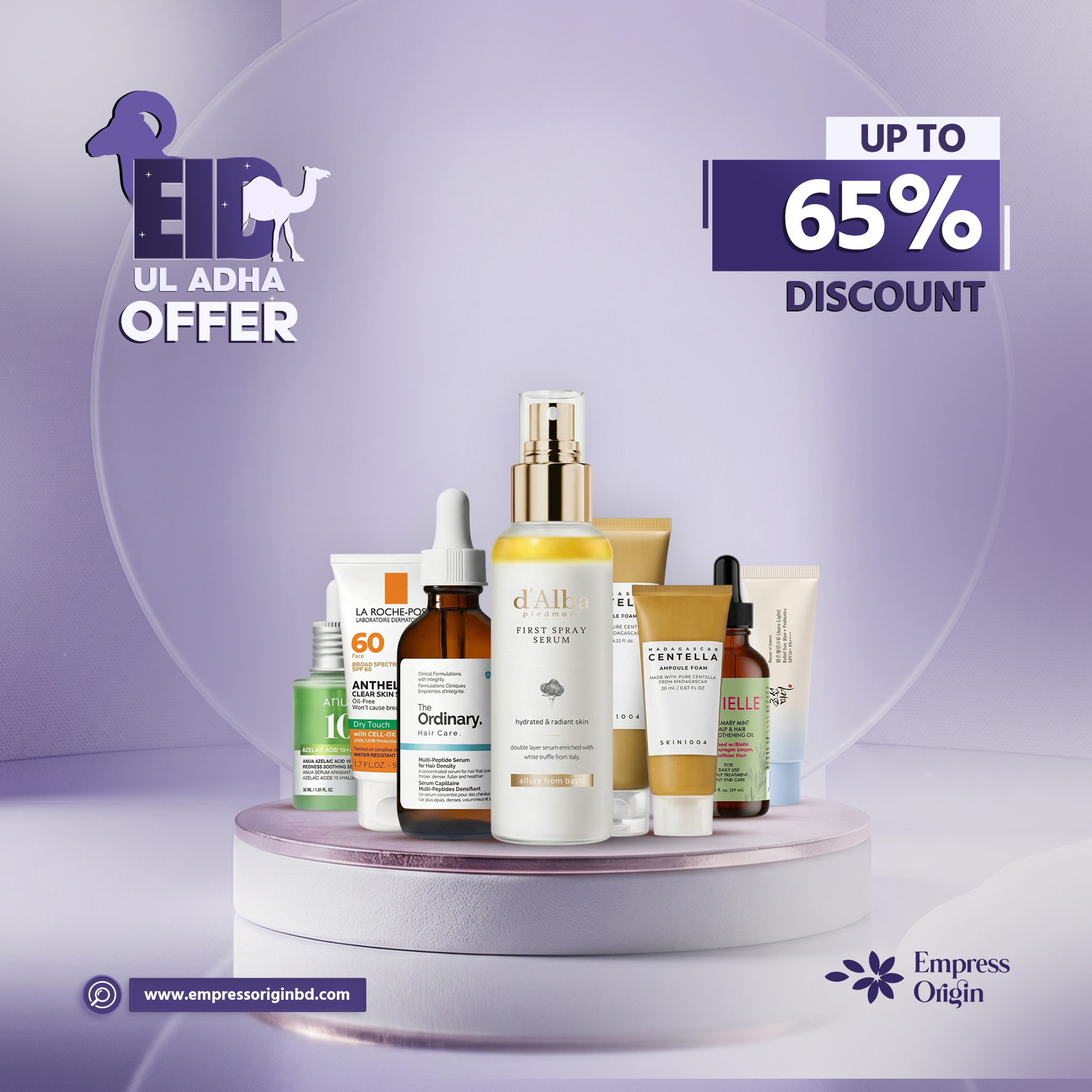 Empress Origin Facebook ad