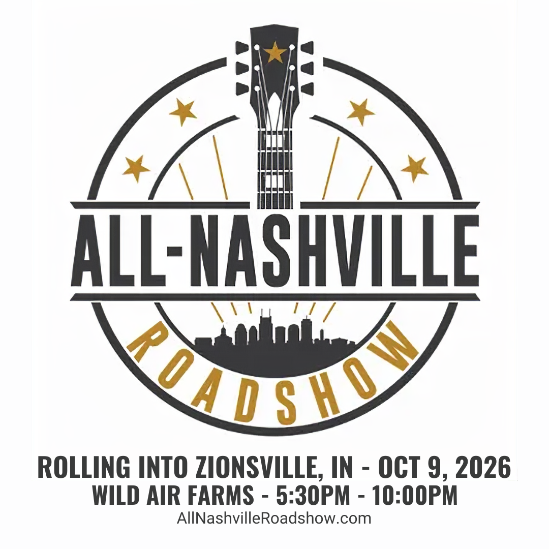 All Nashville Roadshow Facebook ad: Rolling into Zionsville, IN - October 9!