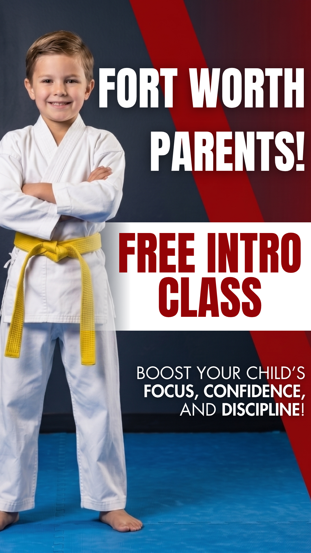 Texas Isshinryu Karate Academy Facebook ad from May 16, 2026