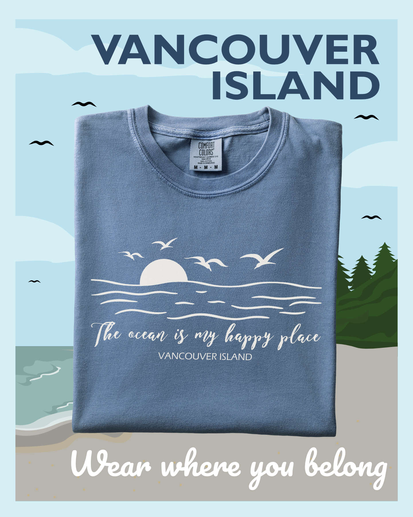 Sooke Mercantile Facebook ad: Wear where you belong