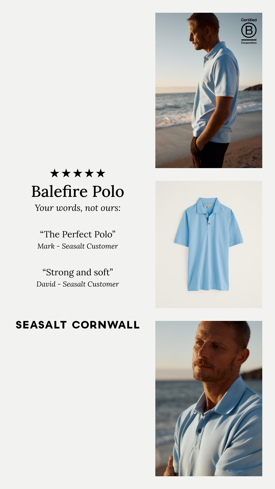 Seasalt Cornwall Facebook ad