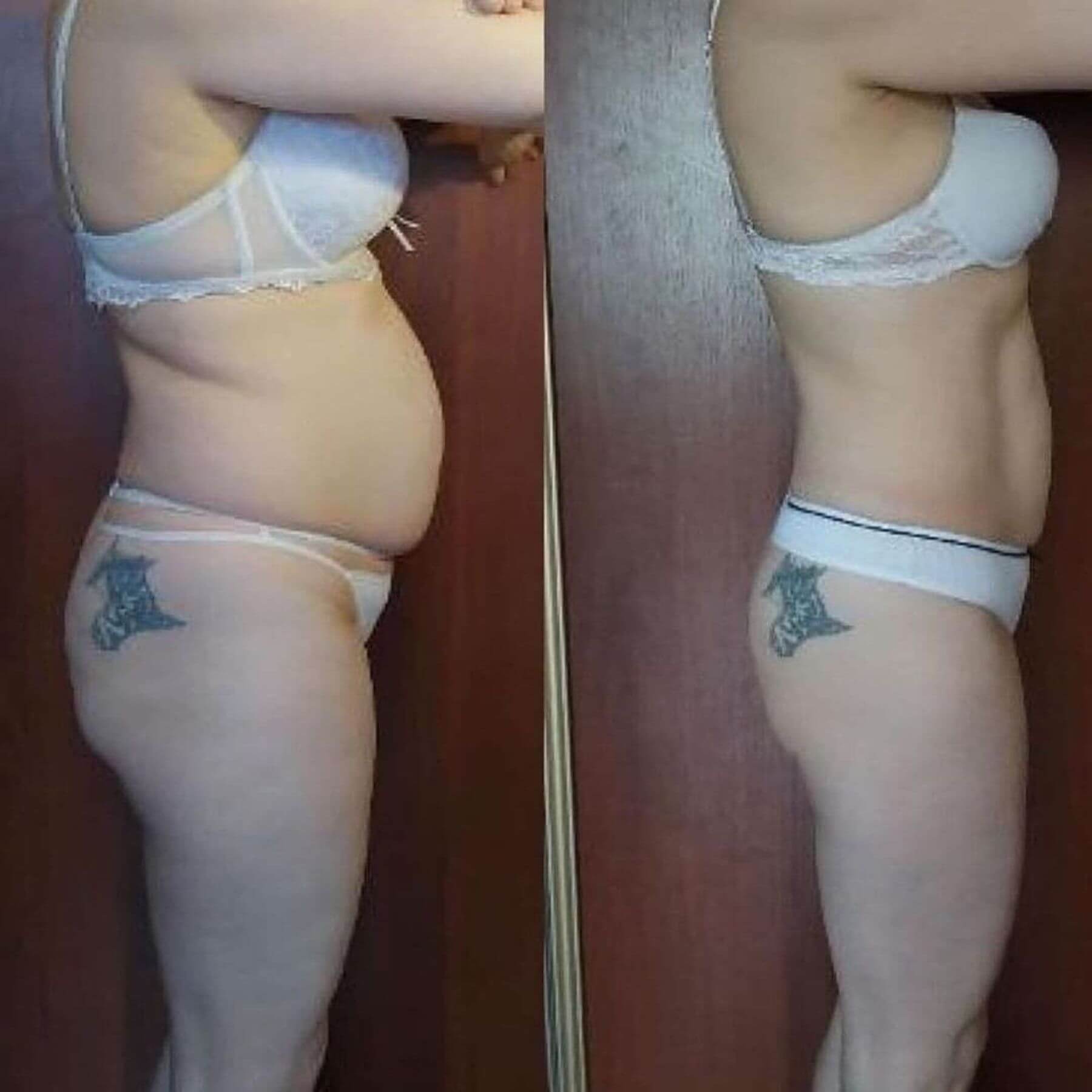Alice Miller Facebook ad: Belly Pouch Ruining Your Life?