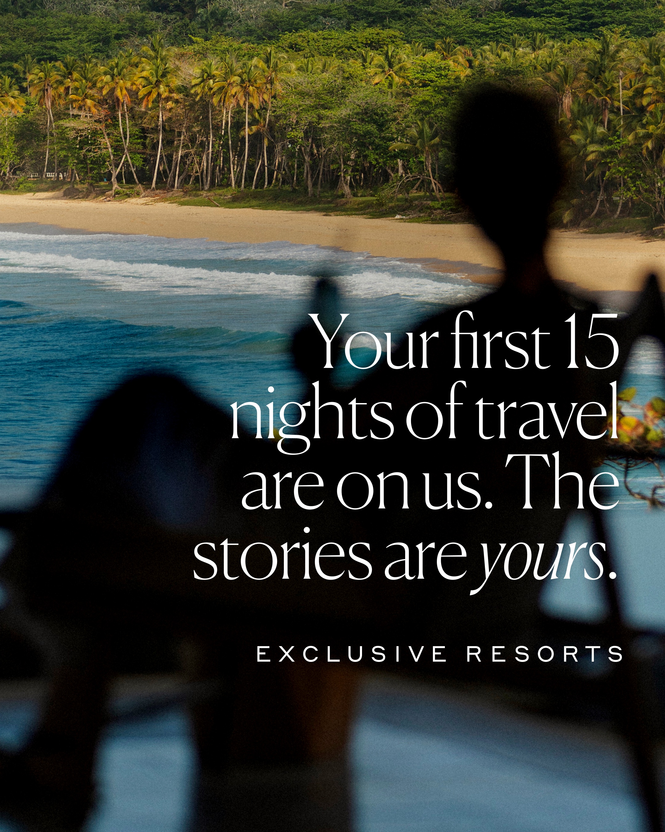 Exclusive Resorts Facebook ad: A Very Good Reason to Join The Club This Fall.