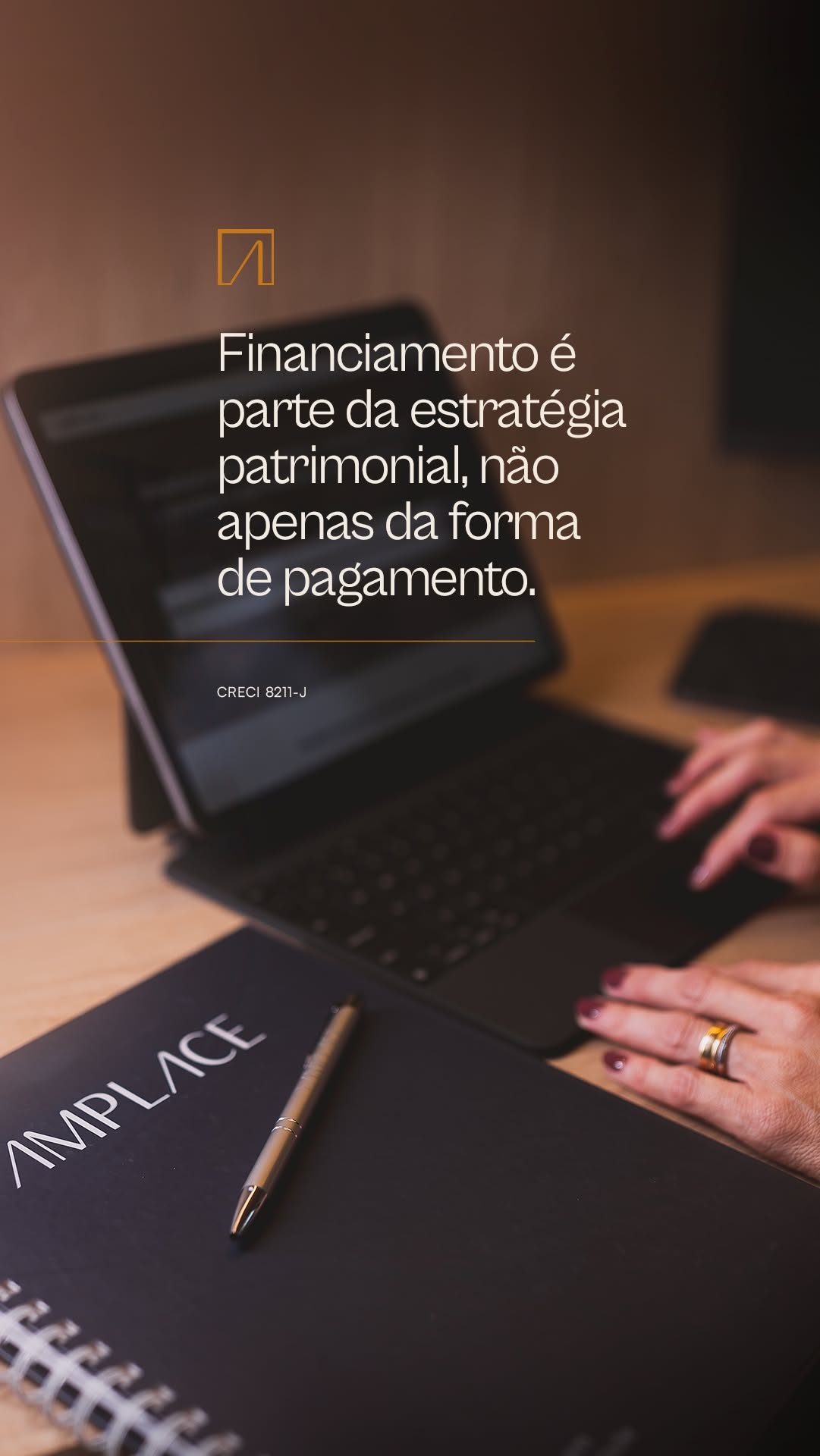 Amplace Imóveis Facebook ad from Jul 10, 2026
