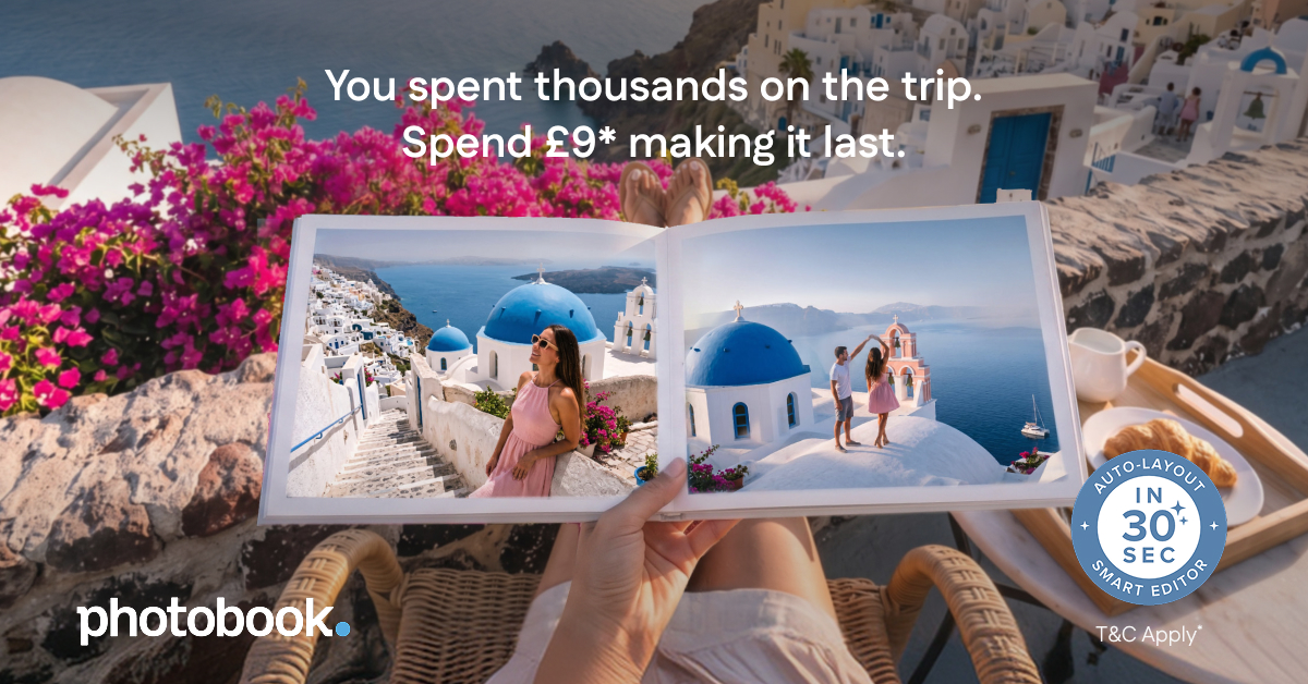 Photobook Facebook ad