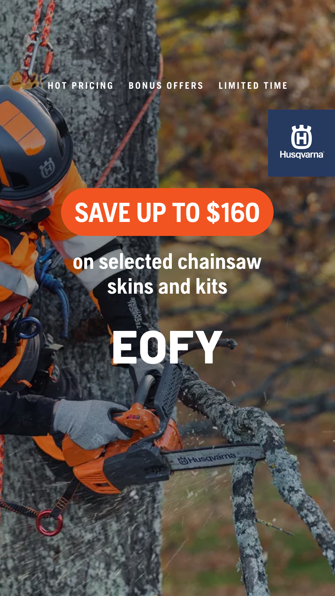 Husqvarna Facebook ad