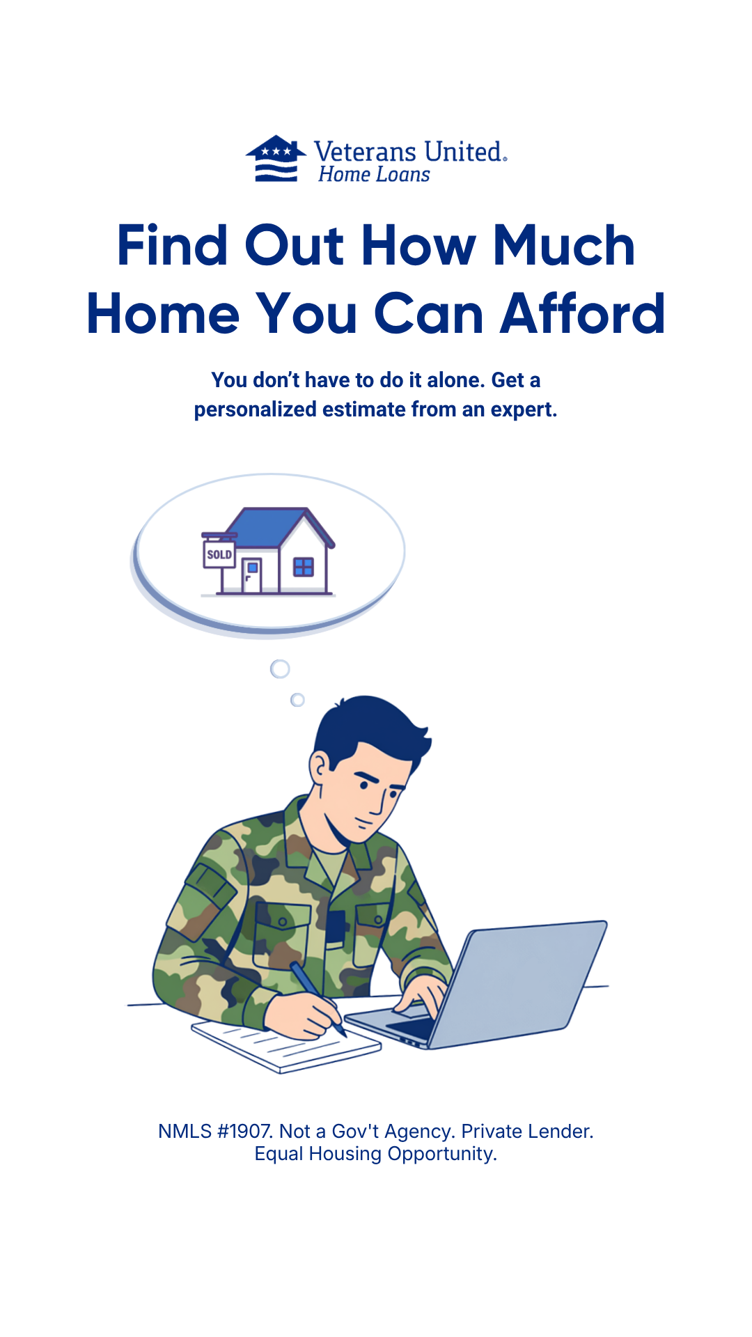 Veterans United Facebook ad