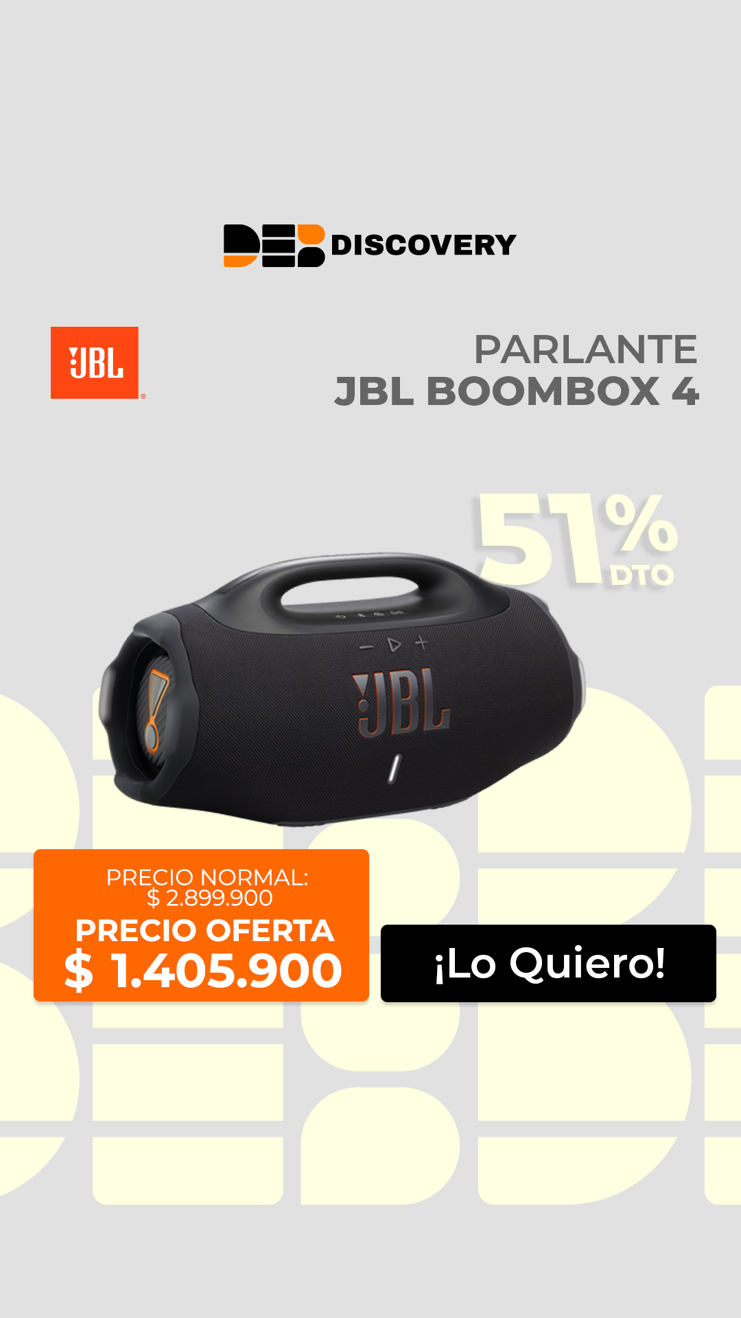 discovery.eb Facebook ad: Muy pocas unidades