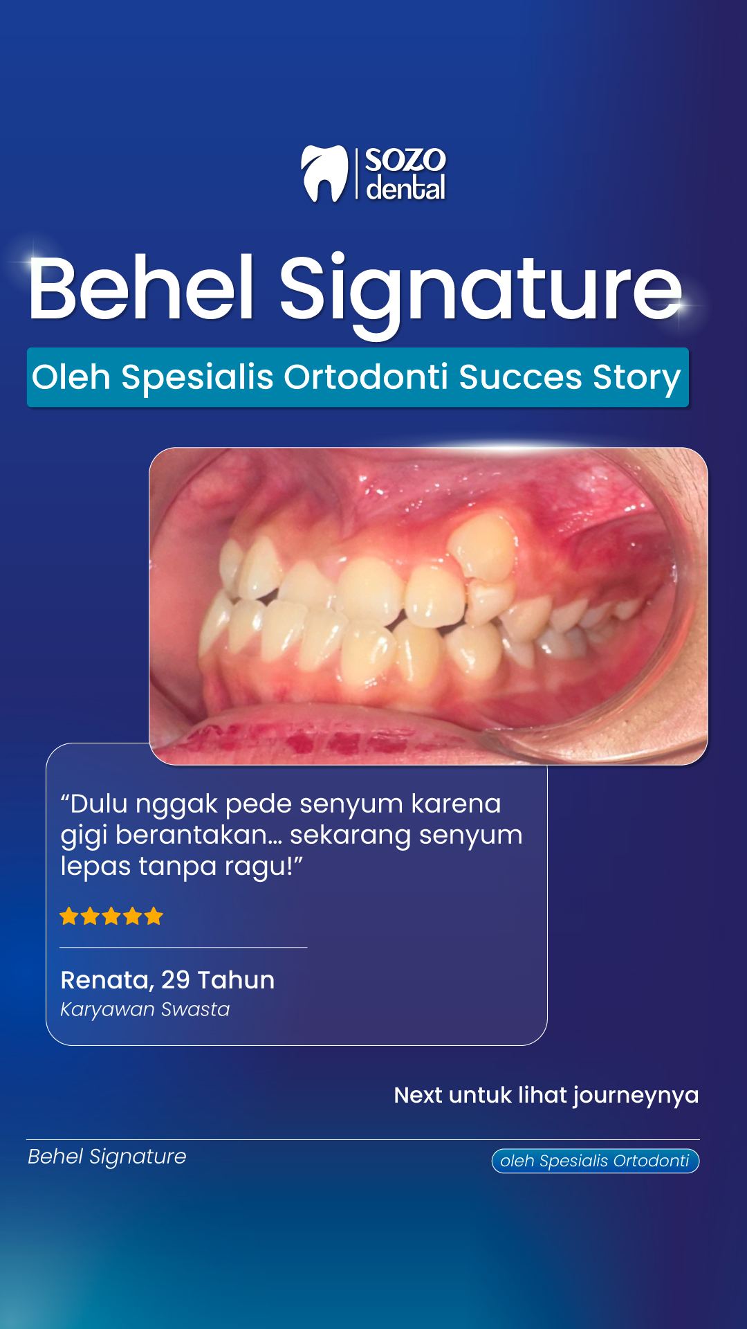 Sozo Dental Clinic Facebook ad