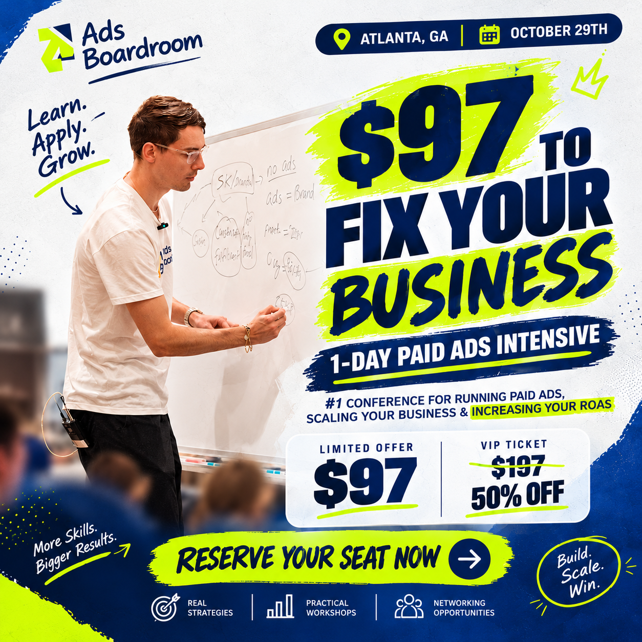 Jason Wojo Facebook ad: [ Atlanta, GA #1 Event For Scaling Your Ads ]