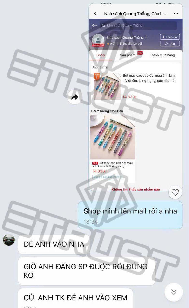 Dịch Vụ Lên Mall - Etrust Facebook ad