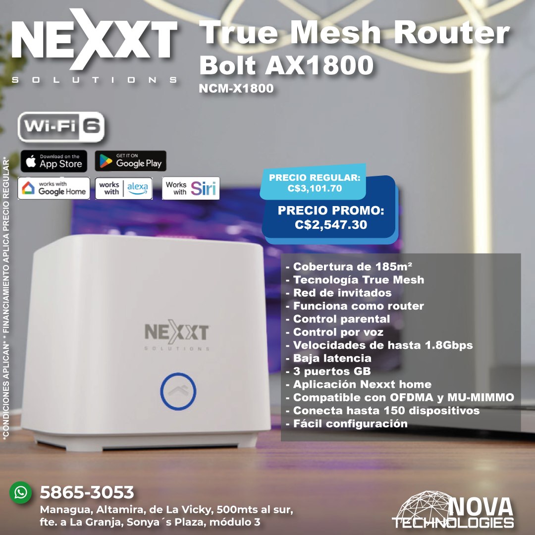 Nova Technologies - Novatech Facebook ad