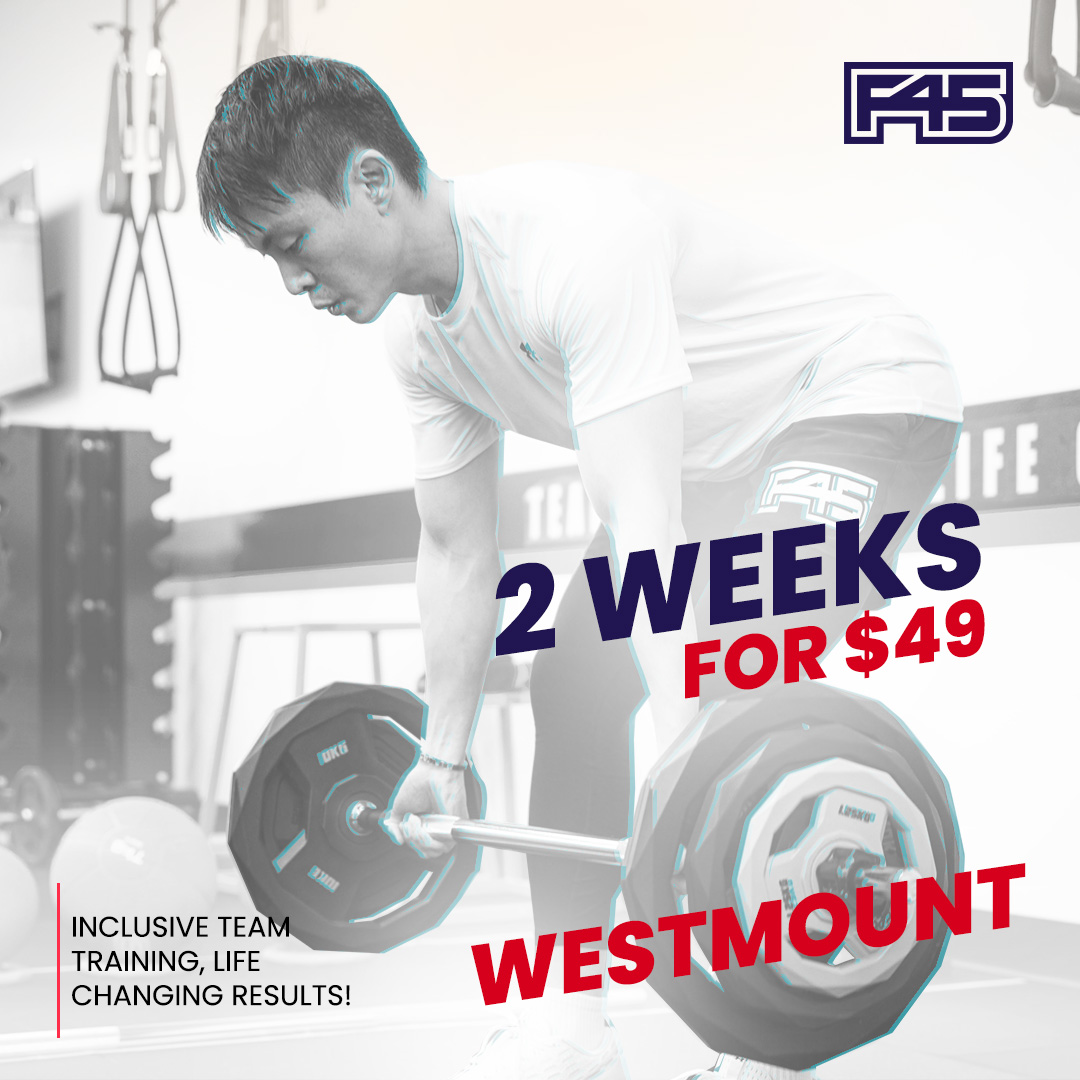 F45 Training Westmount Facebook ad