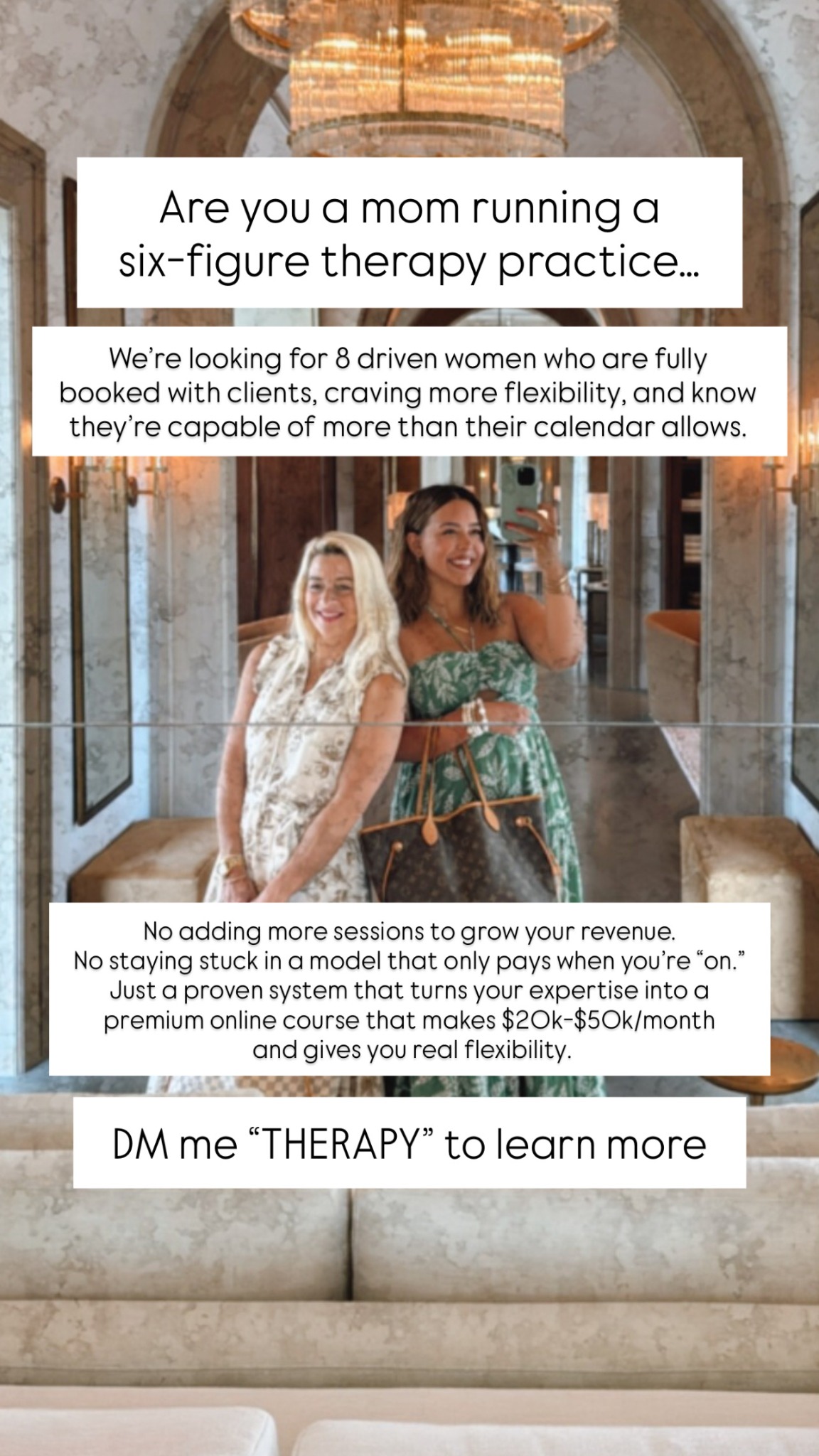 Jess & Morgan Business Coaching Facebook ad
