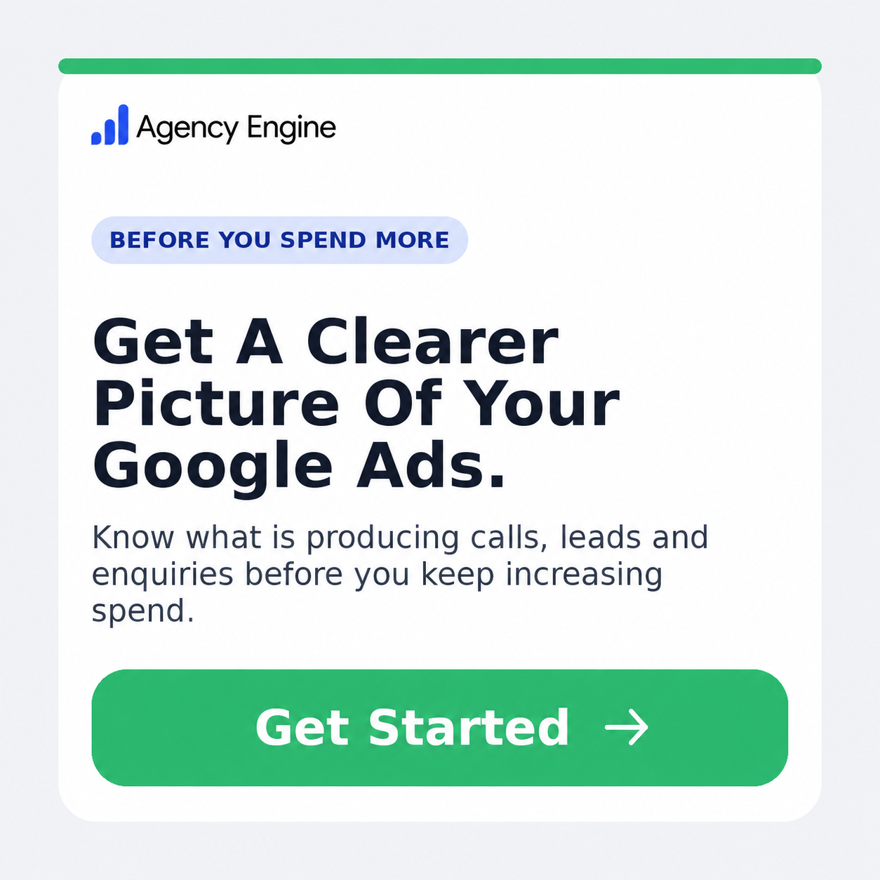 Agency Engine Facebook ad
