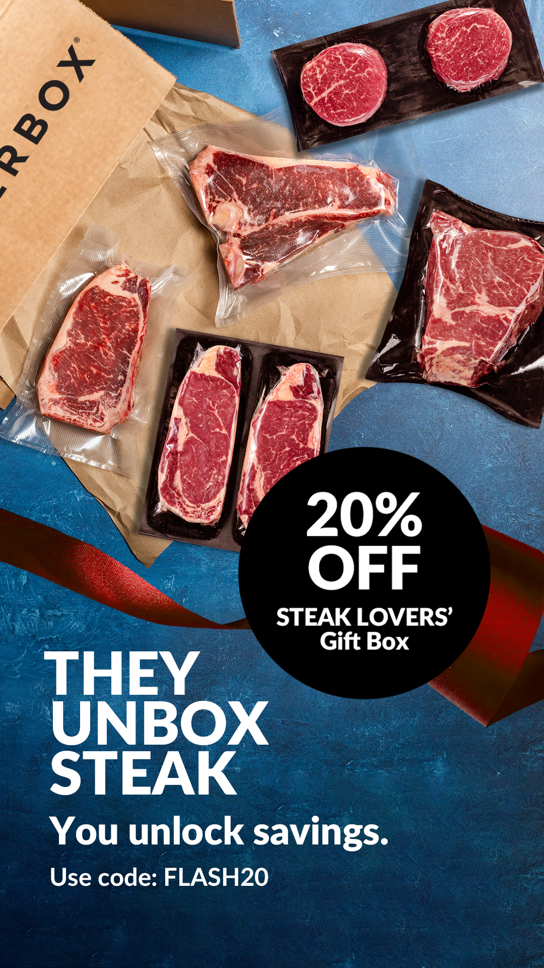 ButcherBox Facebook ad