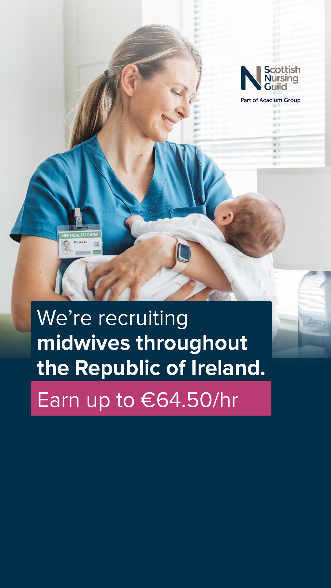 Scottish Nursing Guild Facebook ad from Jan 22, 2026
