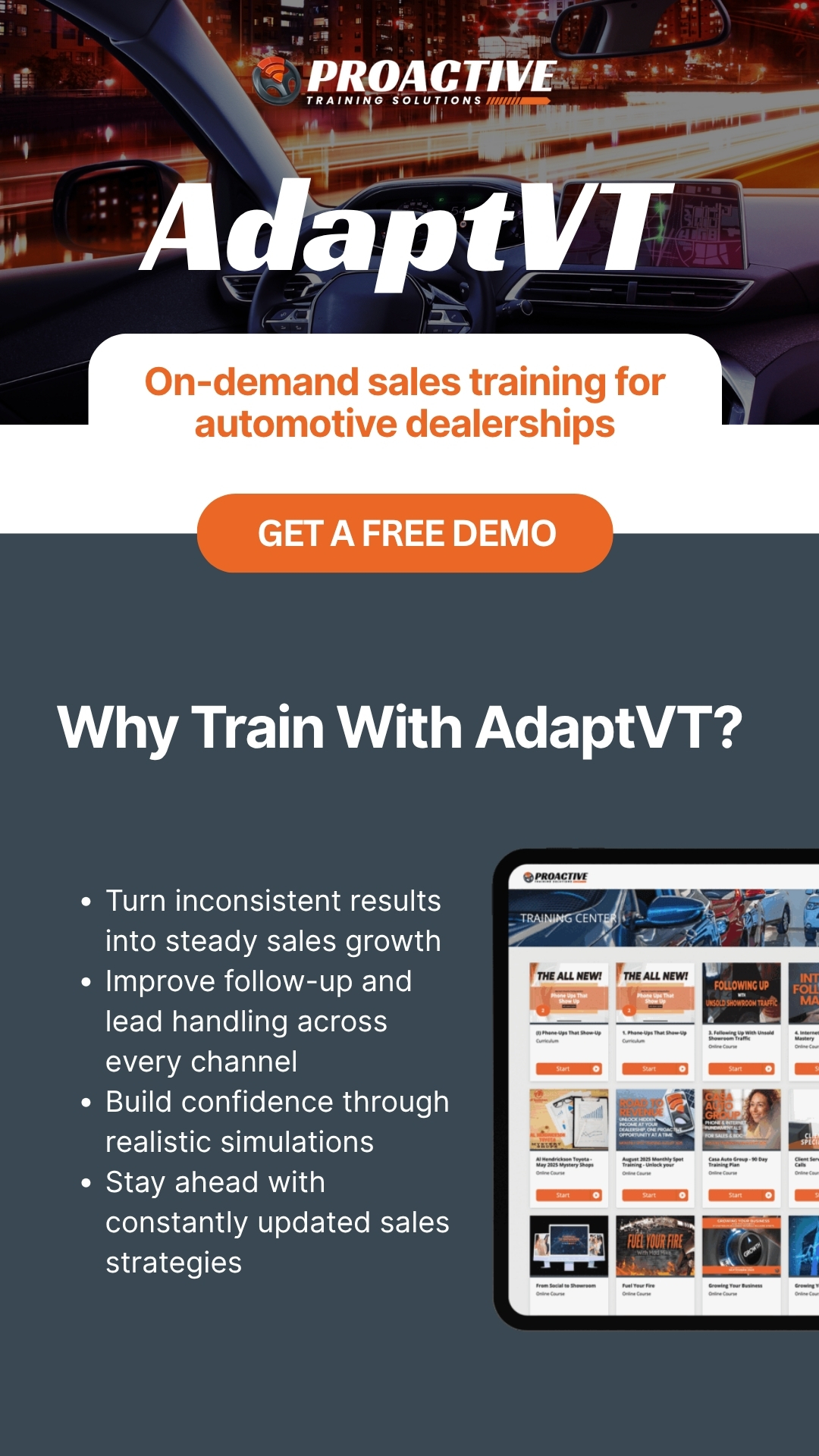 Alan Ram's Proactive Training Solutions Facebook ad from Apr 3, 2026