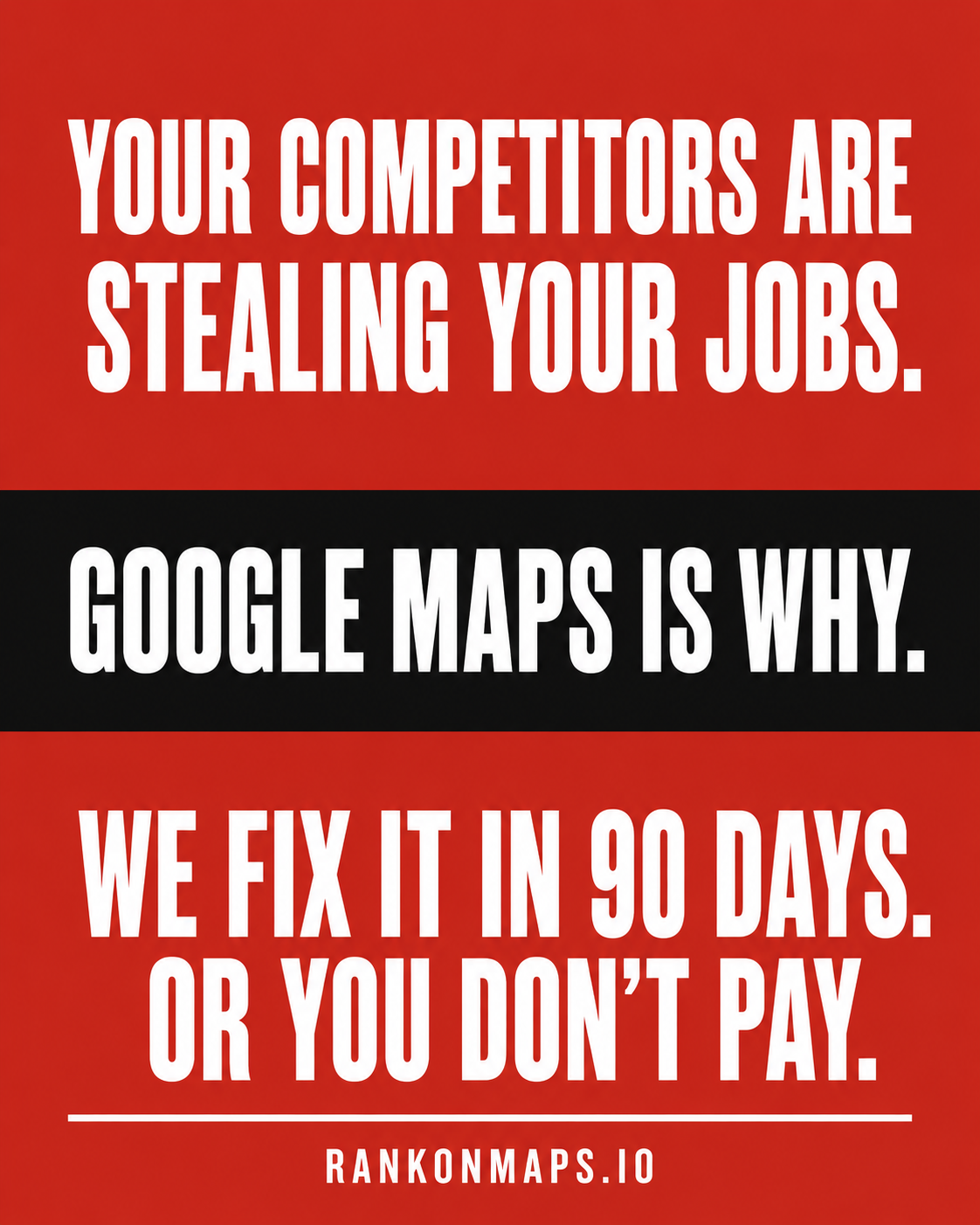 Rank On Maps Facebook ad