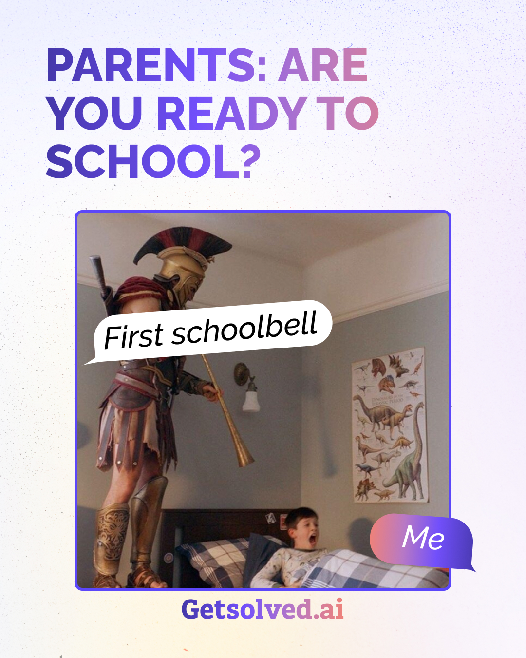 Getsolved AI Facebook ad