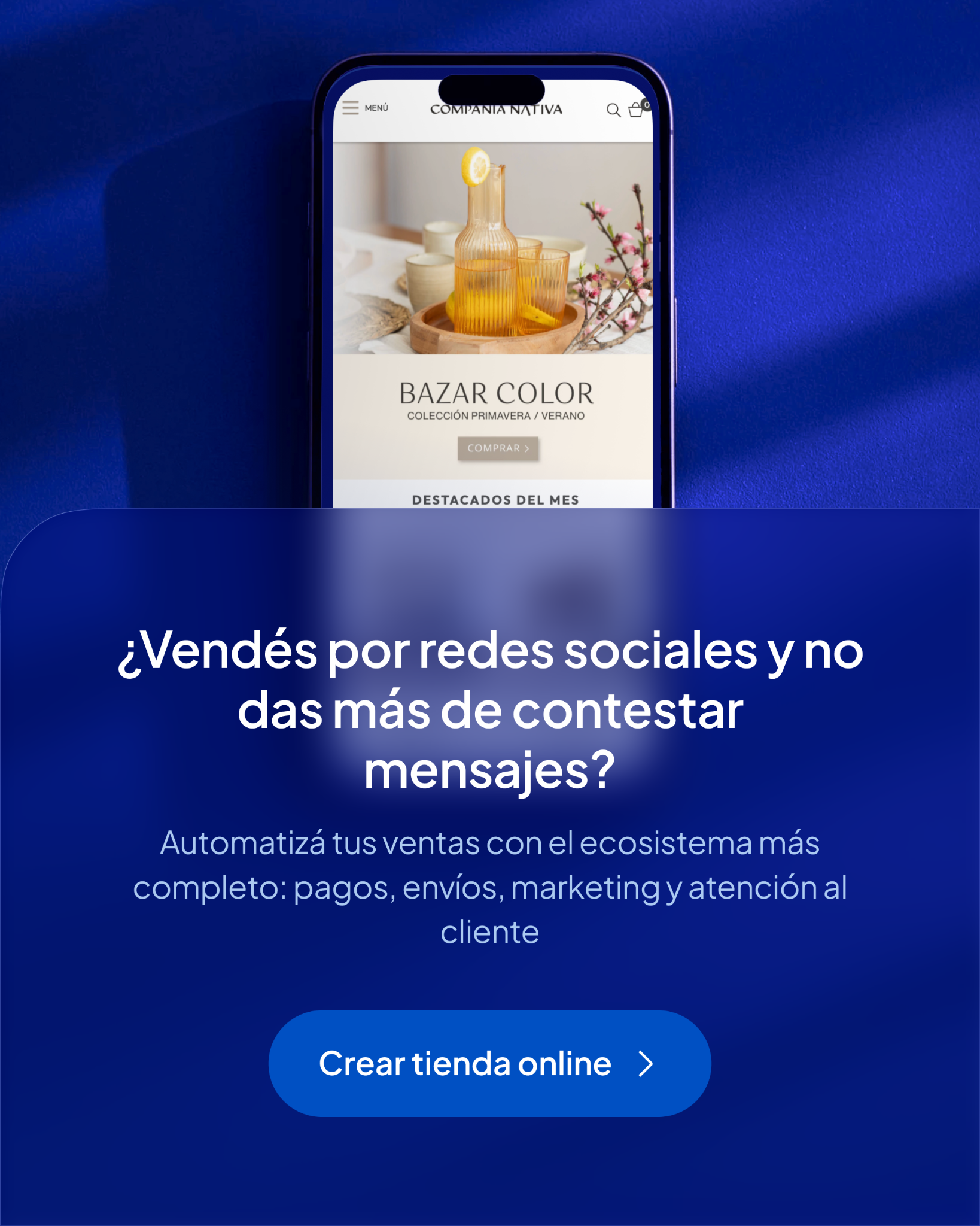 Tiendanube Facebook ad