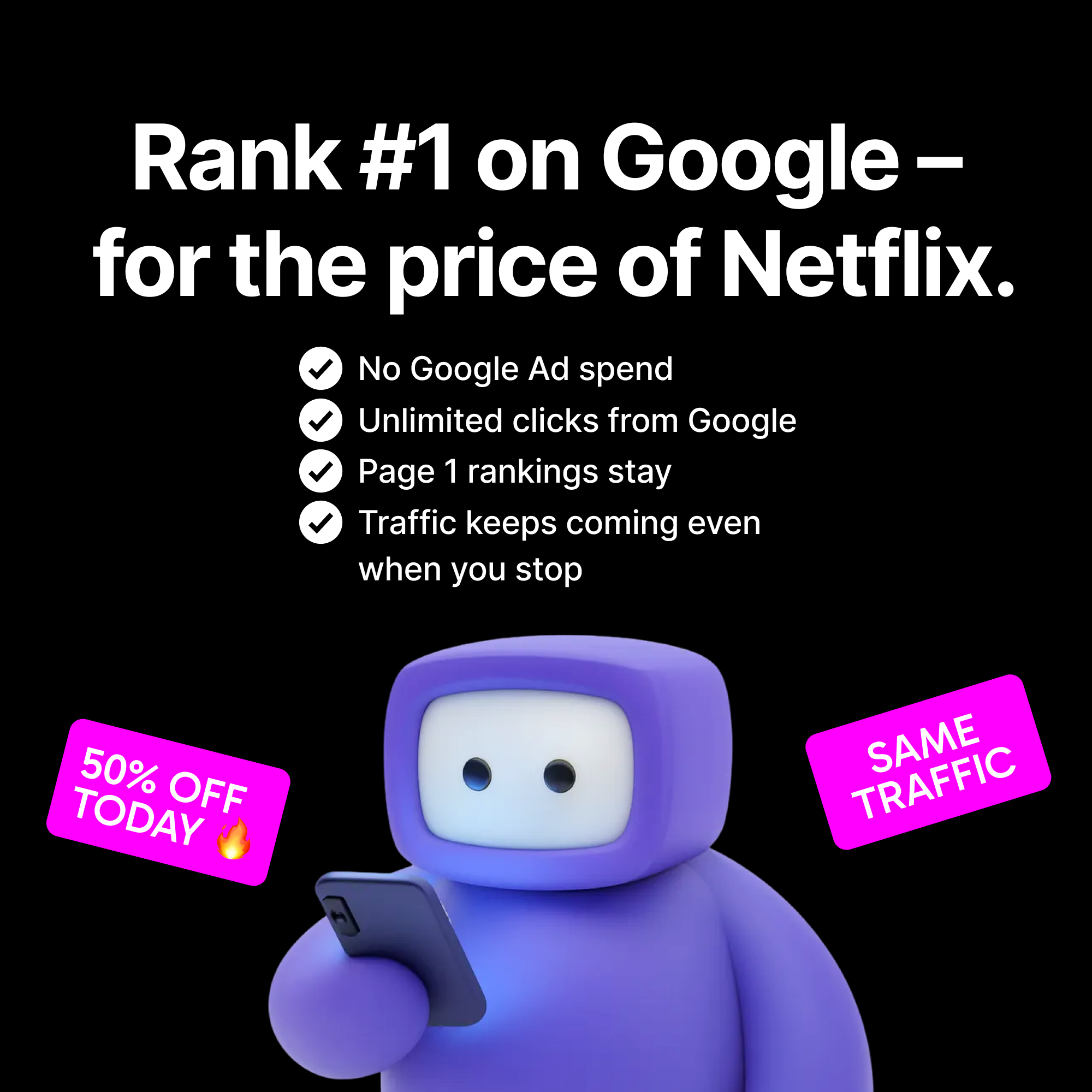 Soro SEO Facebook ad