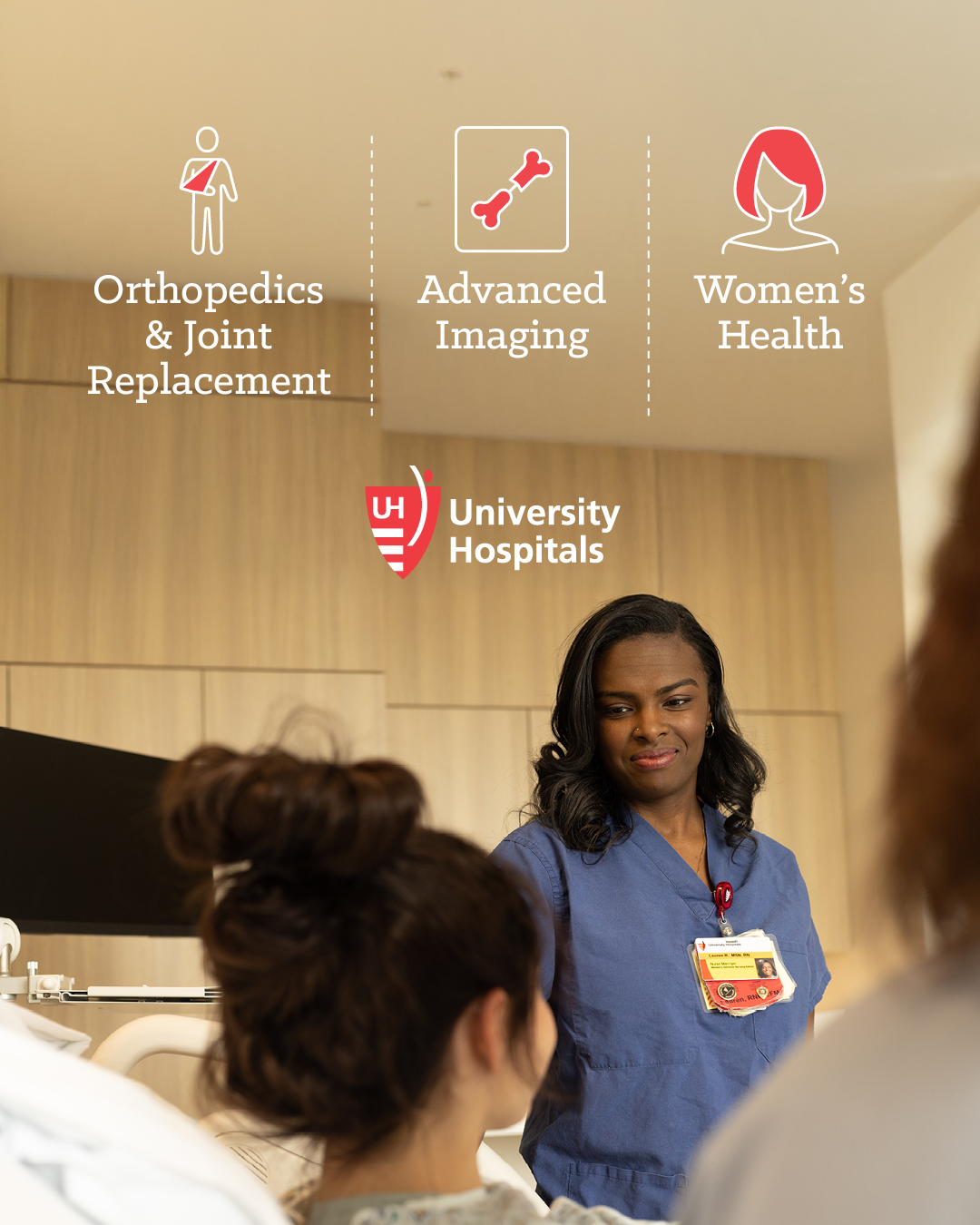 University Hospitals Facebook ad