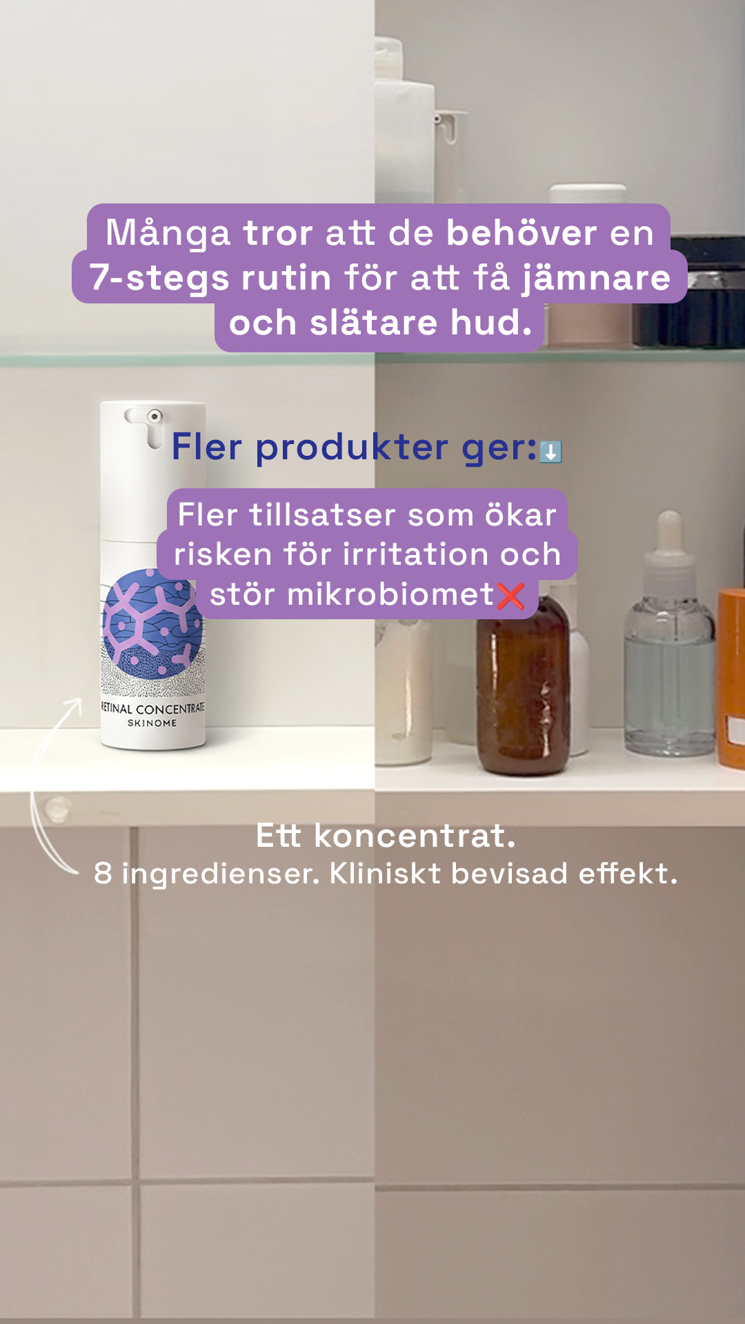 Skinome Facebook ad