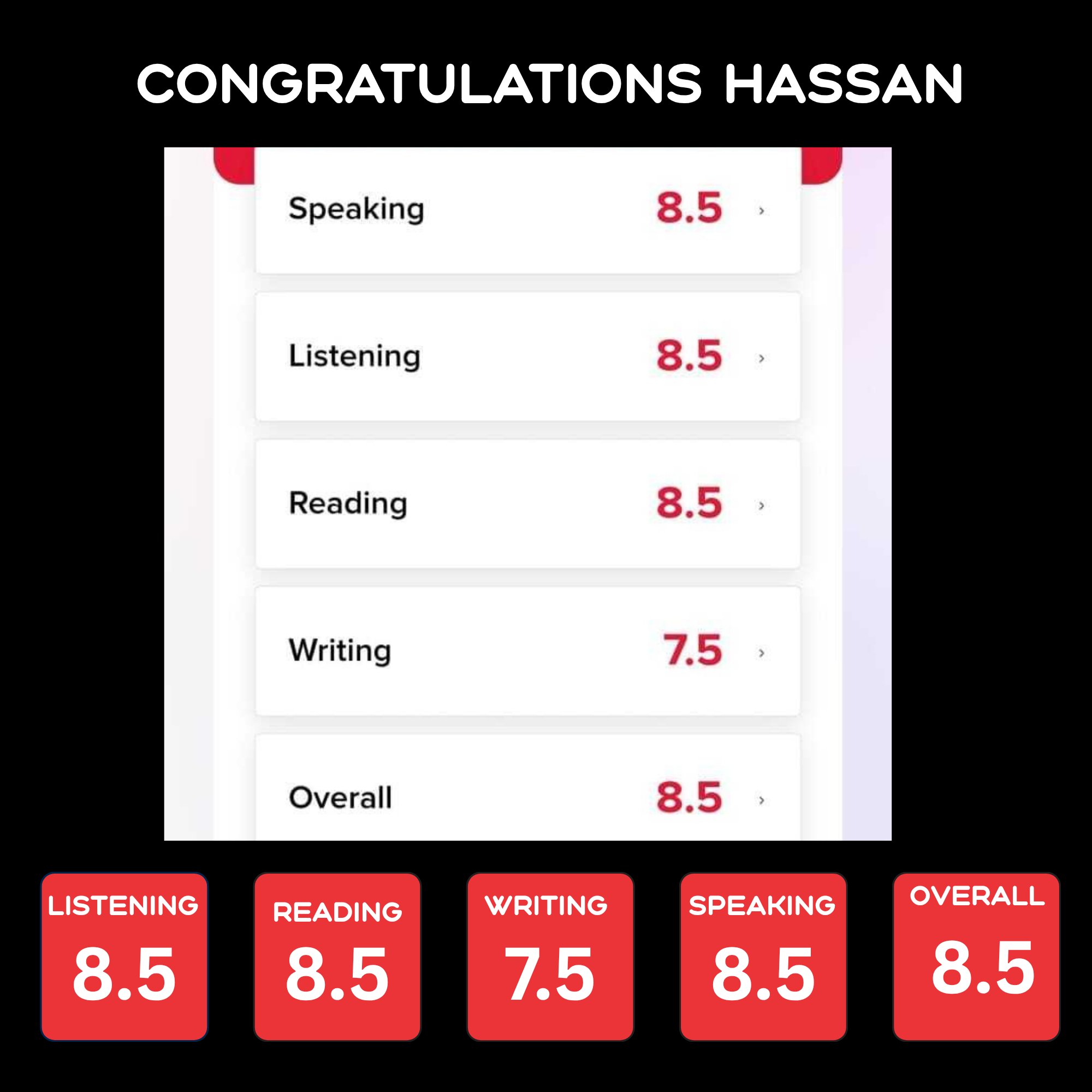 IELTS with Meghna Facebook ad: Get your Desired Band Score Effortlessly