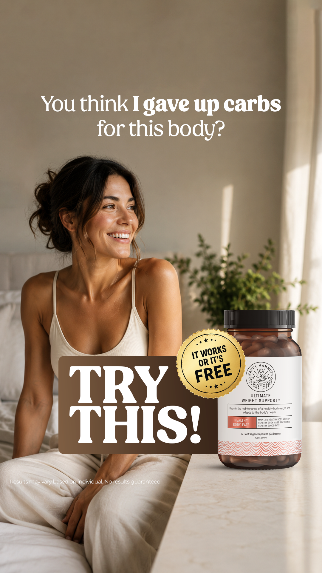 Happy Mammoth Facebook ad