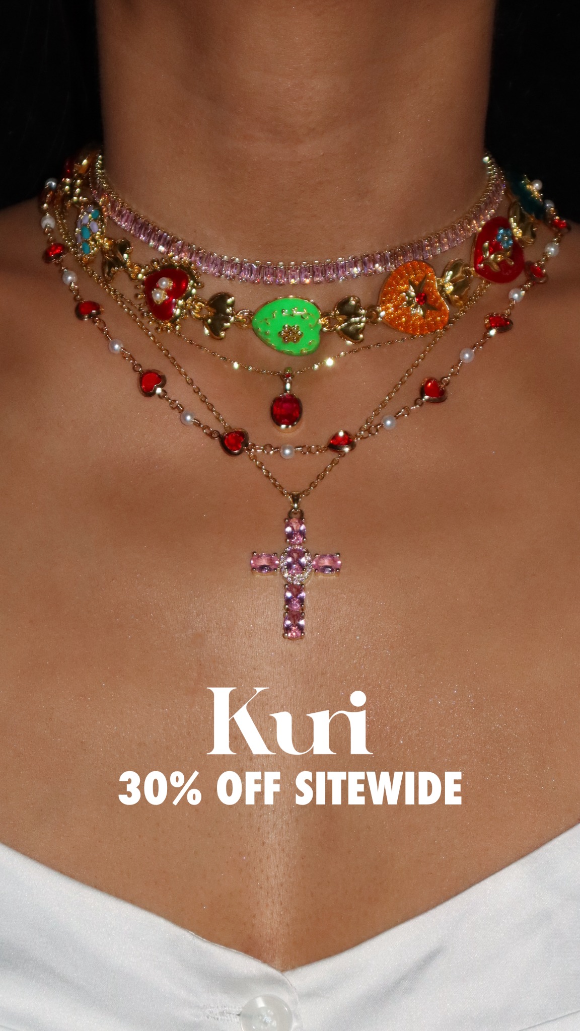 Kuri jewelry Facebook ad