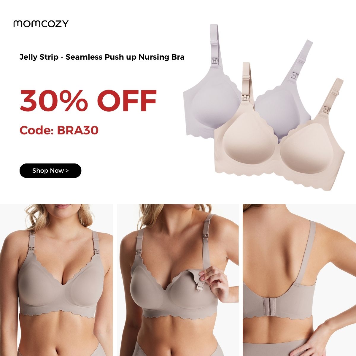 Momcozy Facebook ad