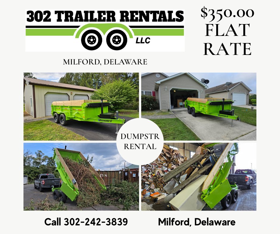 Bill Stoll Facebook ad: Dumpster in Milfoer Delaware
