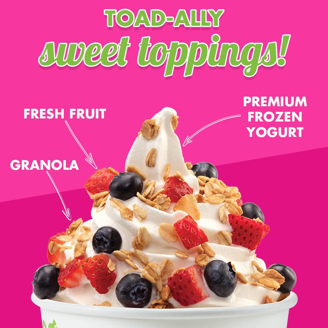 sweetFrog Premium Frozen Yogurt Facebook ad