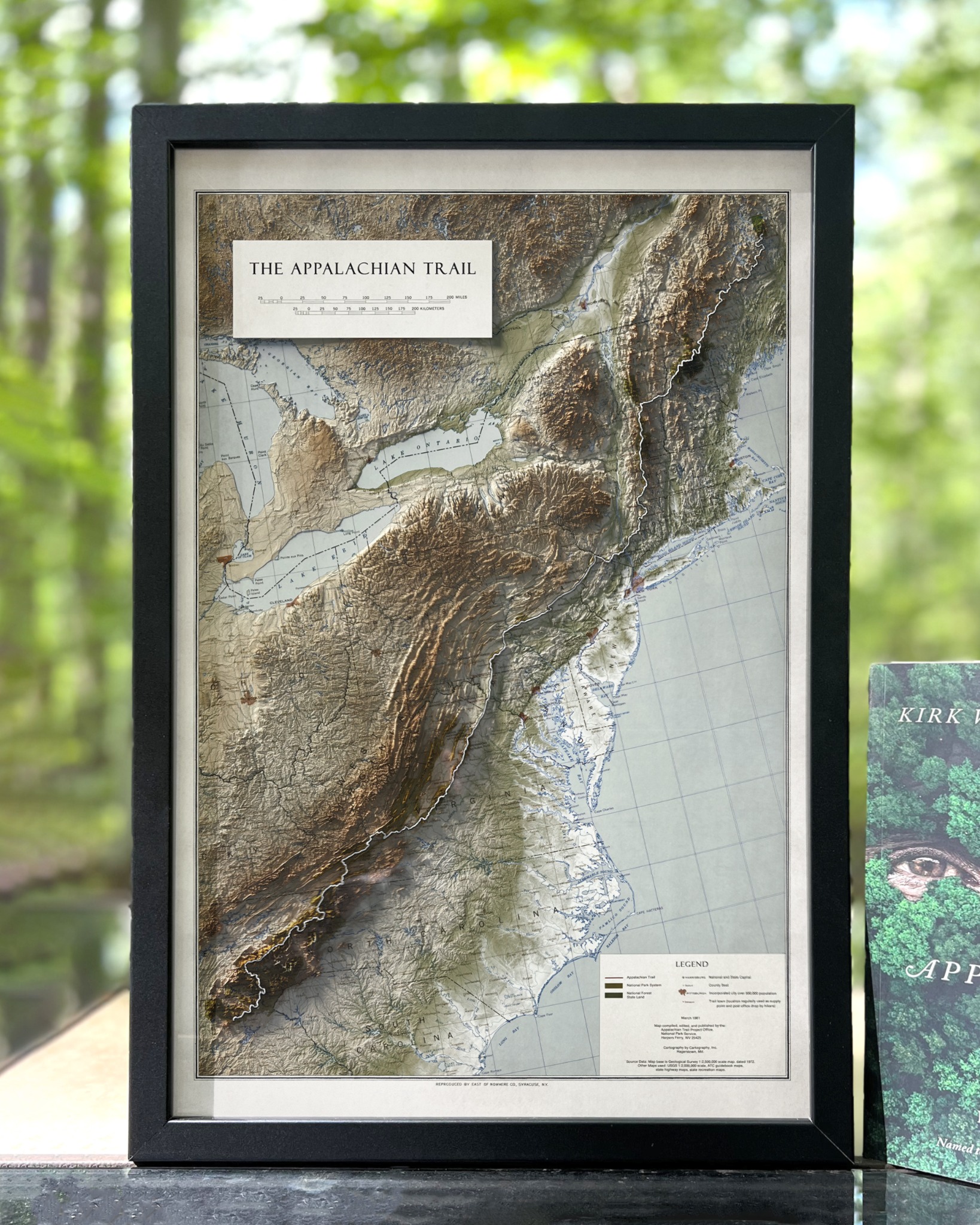East of Nowhere Maps Facebook ad from Apr 14, 2026