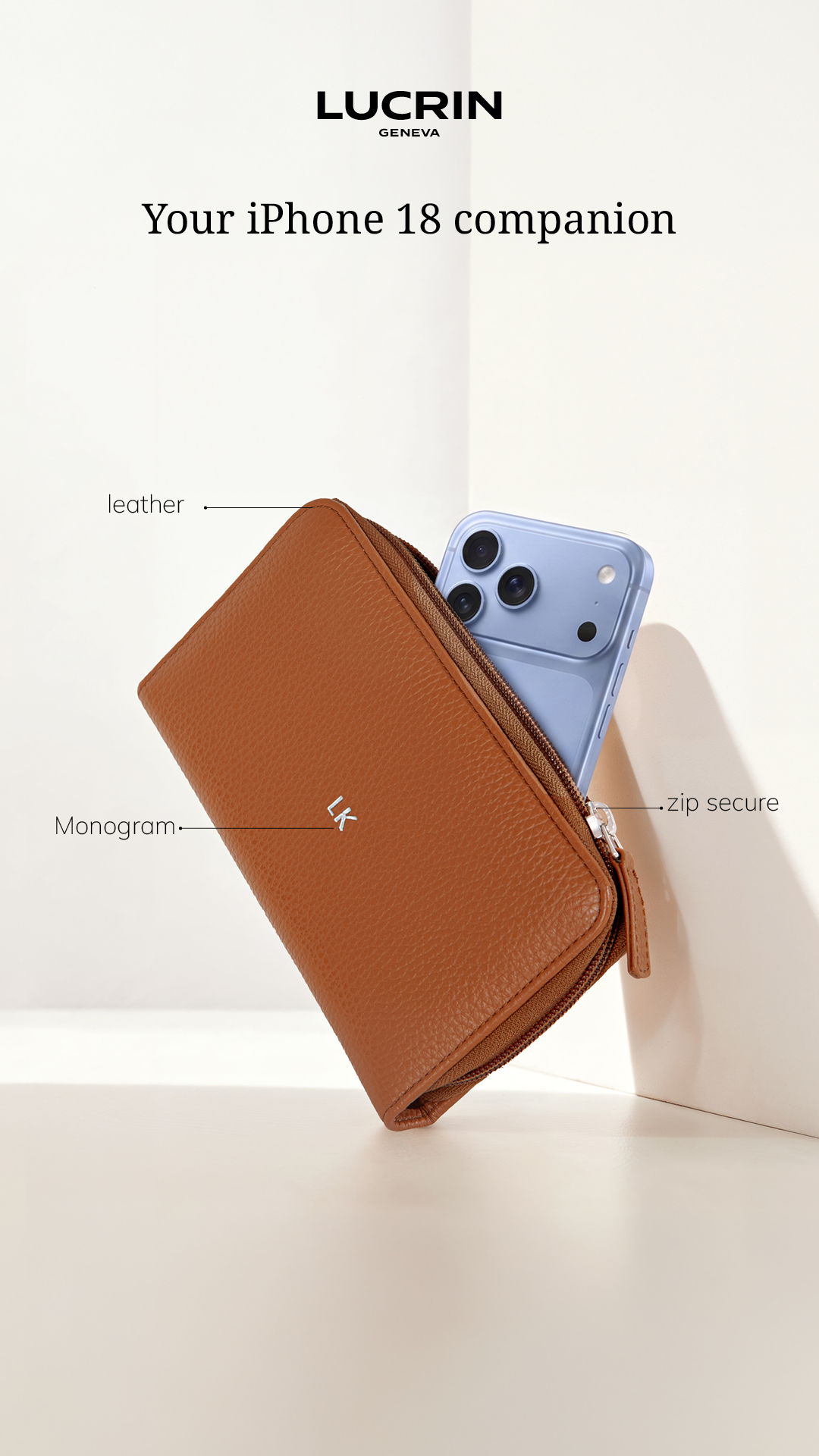 lucringeneva Facebook ad: Zip Wallet - iPhone 18 Pro | Your Signature