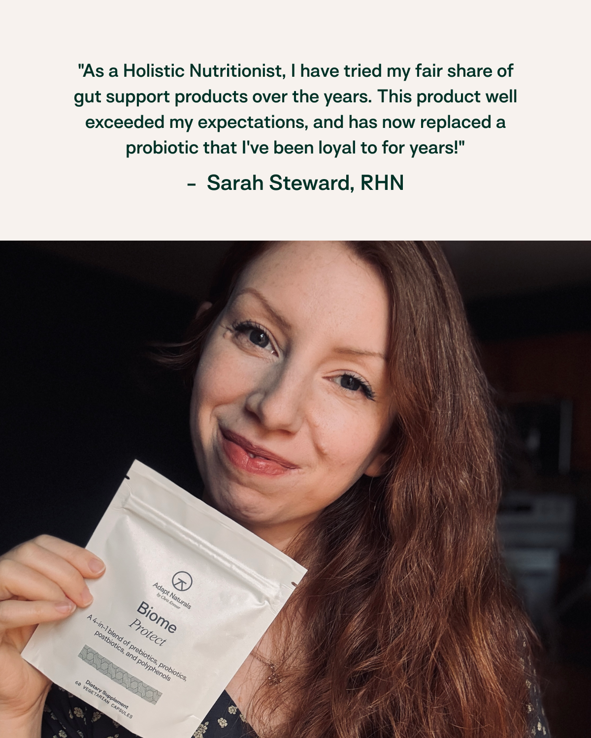 Adapt Naturals Facebook ad