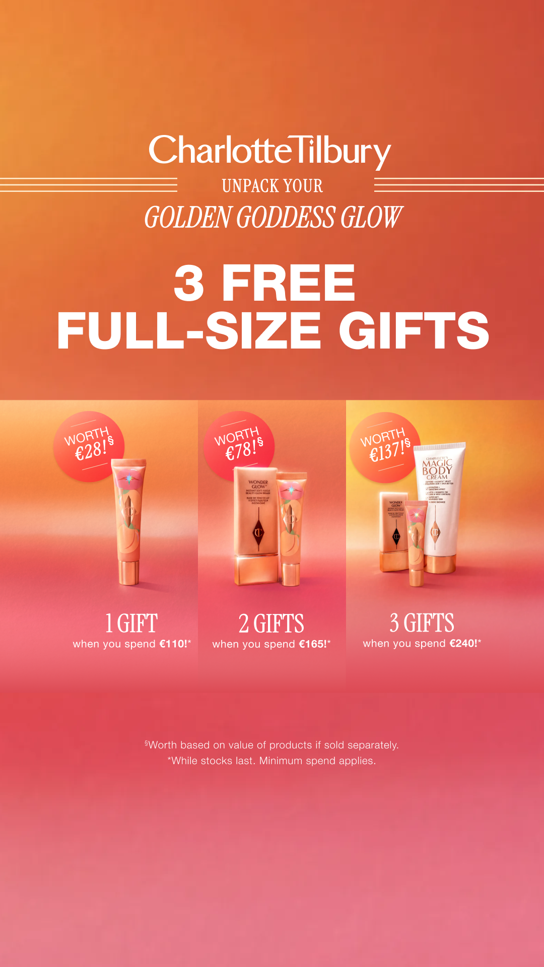 Charlotte Tilbury Facebook ad