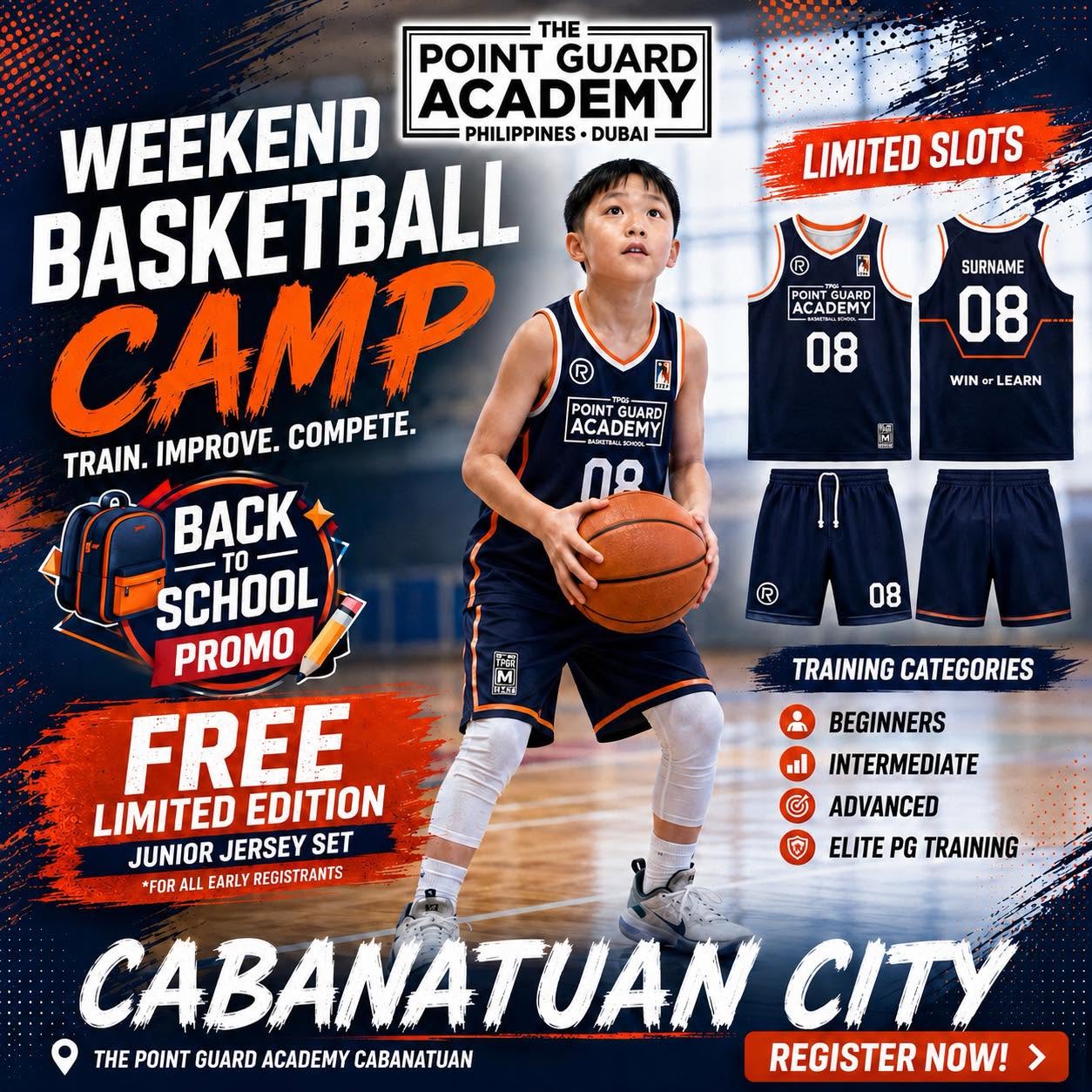 The POINT GUARD Academy Facebook ad