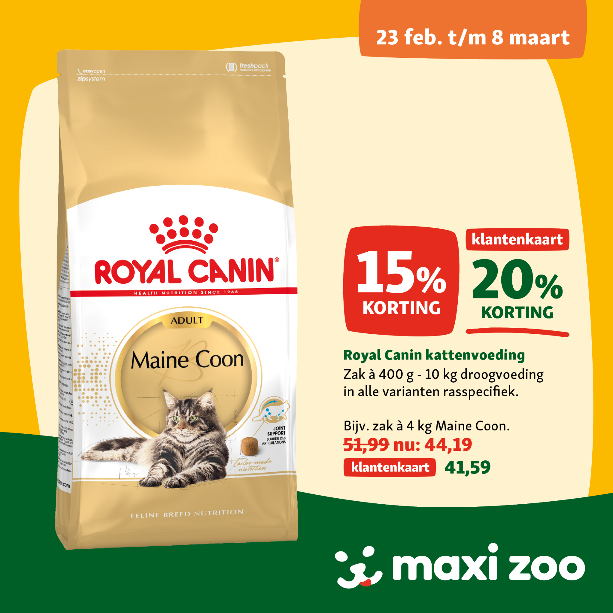 Maxi Zoo Nederland Facebook ad