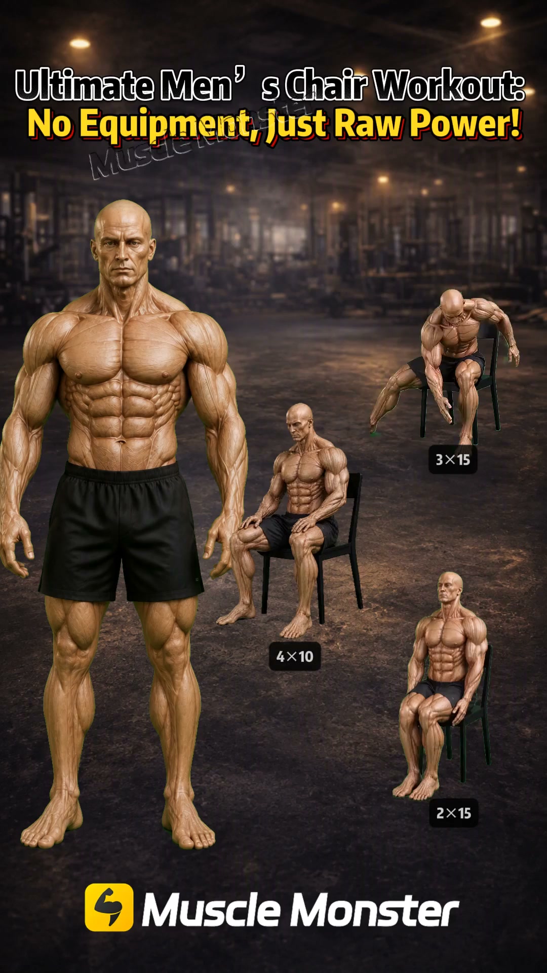 21-Day Muscle Workout Planner Facebook ad: Start Training!