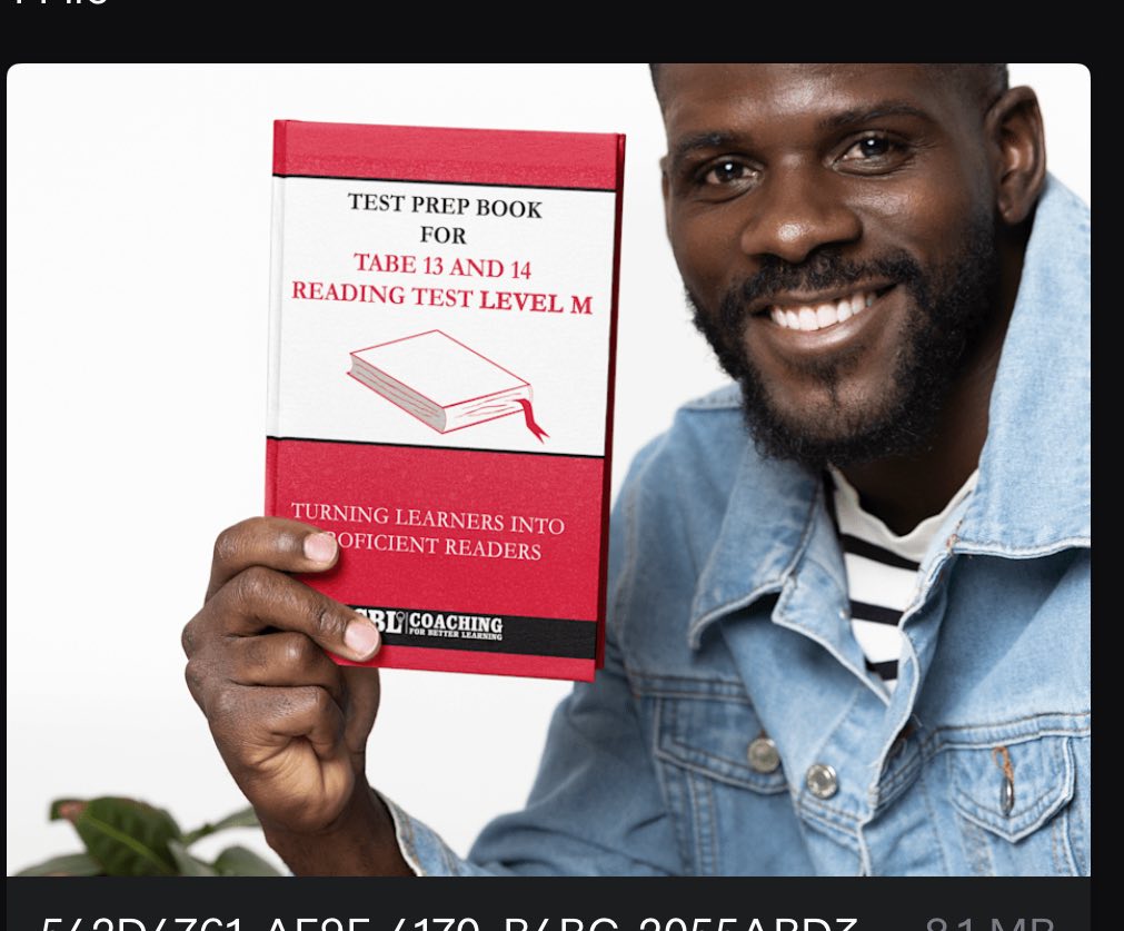 CBL Adult Education Solutions & Textbooks Facebook ad: GED and ESL Textbooks